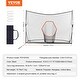 preview thumbnail 19 of 17, VEVOR Golf Practice Hitting Net Portable Home Golf Aid Net with Solid Fiberglass Frame and Carry Bag