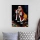 preview thumbnail 7 of 20, "African American Santa" Christmas Winter Holiday Poster Print