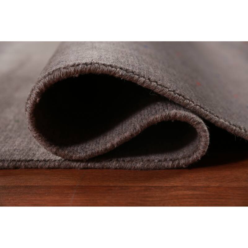 Tribal Gabbeh Indian Area Rug Handmade Living Room Wool Carpet - 9'2" x 11'11"