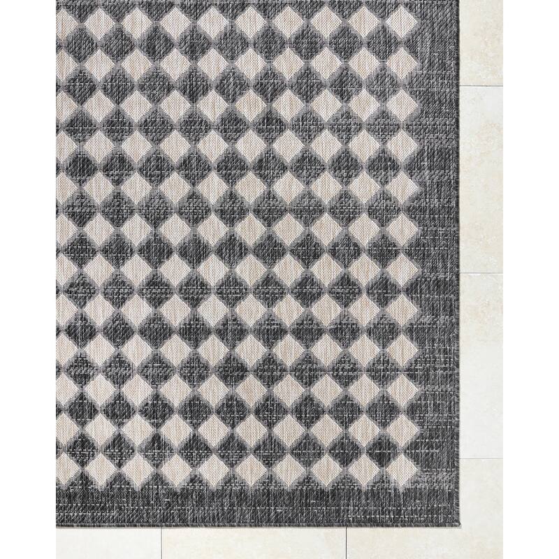Livabliss X Galey Alix Modern Mulberryindoor/Outdoor Area Rug