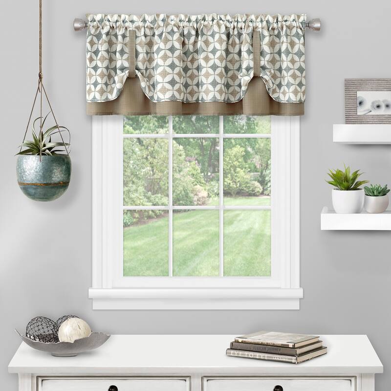 Callie Double Layer Pick Up Valance - 58x14