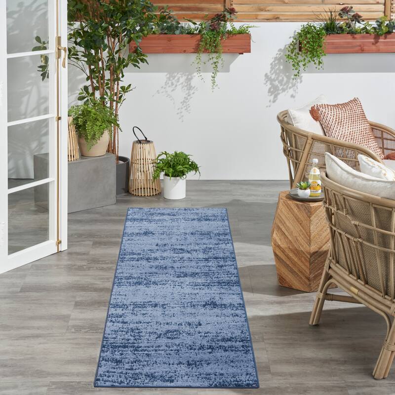 Nourison Sandy Indoor/Outdoor Abstract Area Rug