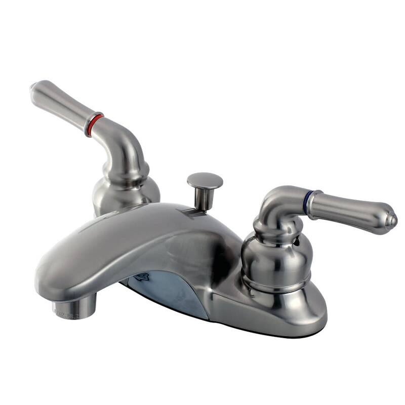 Kingston Brass Magellan 1.2 GPM Centerset Bathroom Faucet with Pop-Up