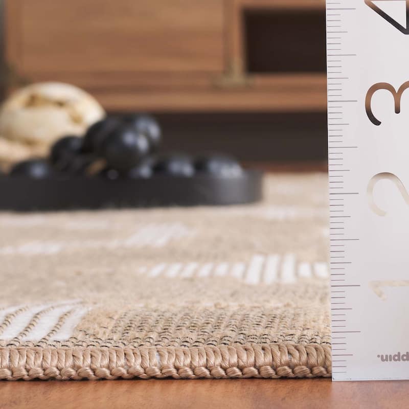 SAFAVIEH Aspect Jensina Rustic Moroccan Jute Rug
