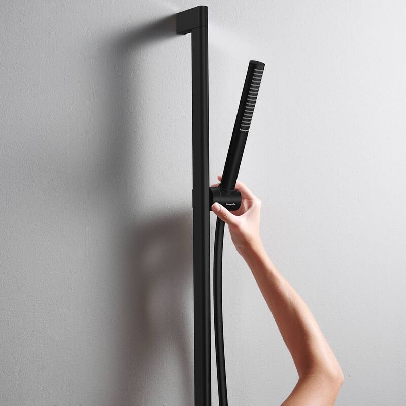 Hansgrohe 24126 Pulsify S 1.75 GPM Single Function Hand Shower - Matte Black