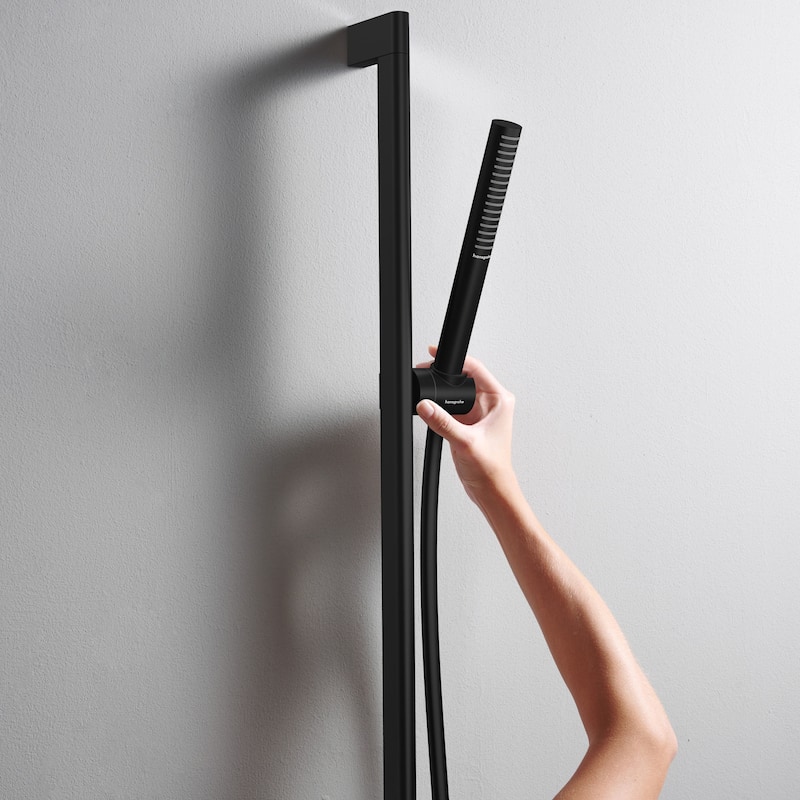 Hansgrohe 24126 Pulsify S Baton Handshower 100 1-Jet, 1.75 GPM