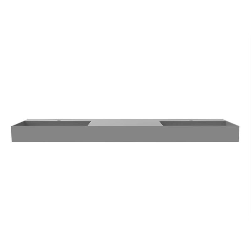 Juniper 72" Solid Surface Bathroom Vanity Top