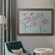 preview thumbnail 8 of 7, Dancing Pink Trio II Premium Framed Canvas- Ready to Hang