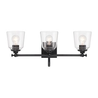 Minka Lavery 4003 Antonia 3 Light 25" Wide Vanity Light with Clear