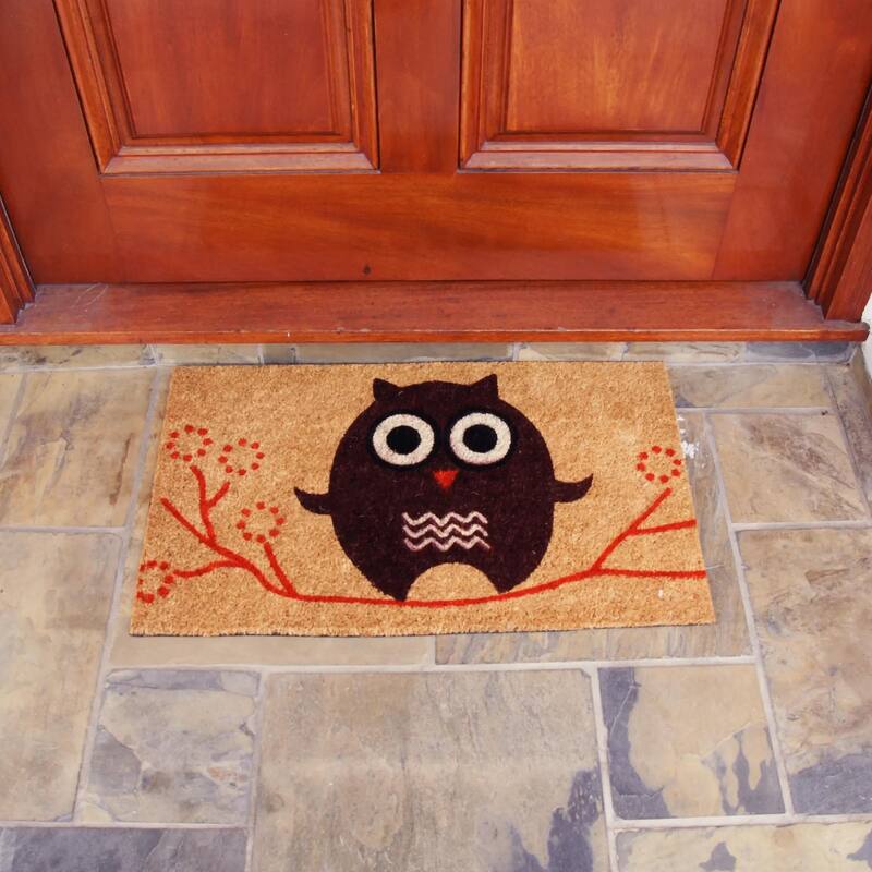 Rubber-Cal Loving "Owl Door Mat" Kit - 18 x 30" - 2 Doormats