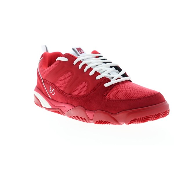 red mens athletic shoes