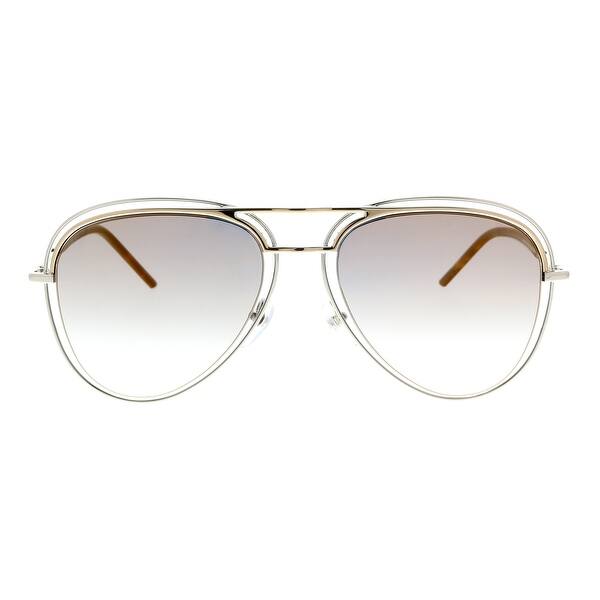 Shop Marc Jacobs Marc 7 S 0twm Fq Palladium Gold Aviator