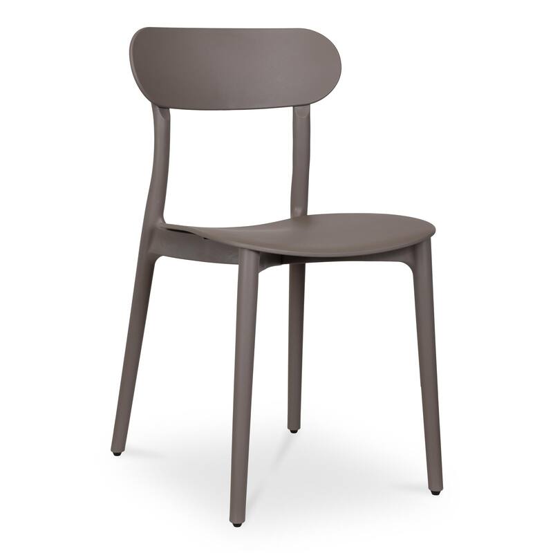 NADAAL STUDIOS Vance, Patio Dining Chairs, Black, Set of Two - 16.75 X 20.5 X 31
