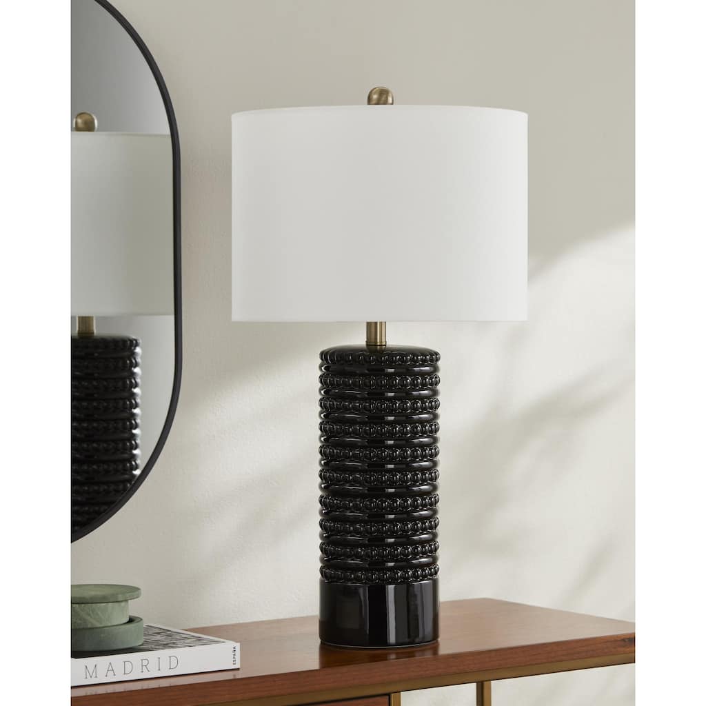 Livabliss Tolfa Traditional Accent Table Lamp - 27"H x 15"W x 15"D