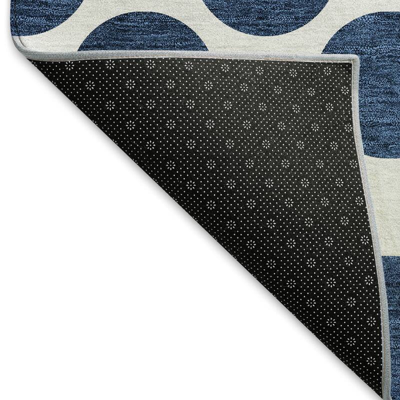 Premium Washable Super Soft Geo Dots Mayfield Rug