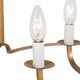 preview thumbnail 8 of 9, Lora French Country Drum Chandelier 4-light Candle Wagon Wheel Lighting for Dining Room