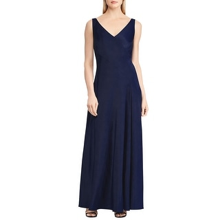 ralph lauren navy blue dress