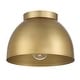preview thumbnail 2 of 3, Hunter Erling 1-Light Medium Flush Mount Ceiling Light - Modern - Hallway, Bathroom, Entry, Laundry Room - Damp Rated!