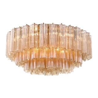 Crystorama Lighting Group ADD-331-AM Addis 16 Light 32" Wide Flush