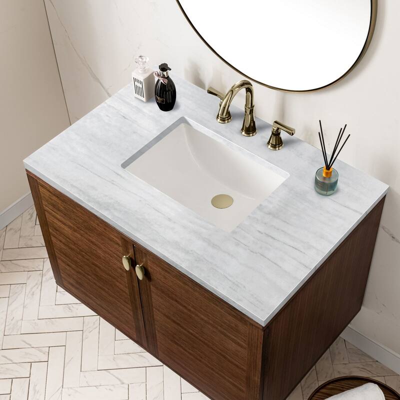 James Martin Vanities 670-V36-3AF Amberly 36" Free Standing or Wall