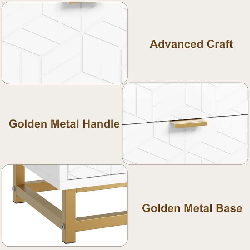 Dresser for Bedroom, 53.5" Large Dresser Organizer