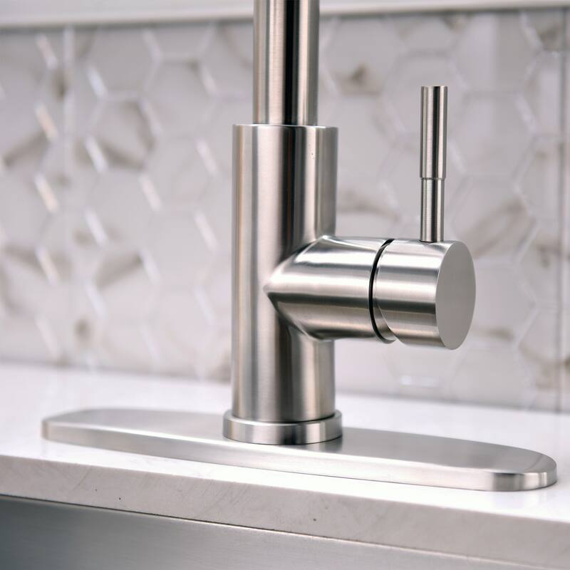 AITINKAN Pull Down Single Handle Kitchen Faucet with 3 Spray Mode
