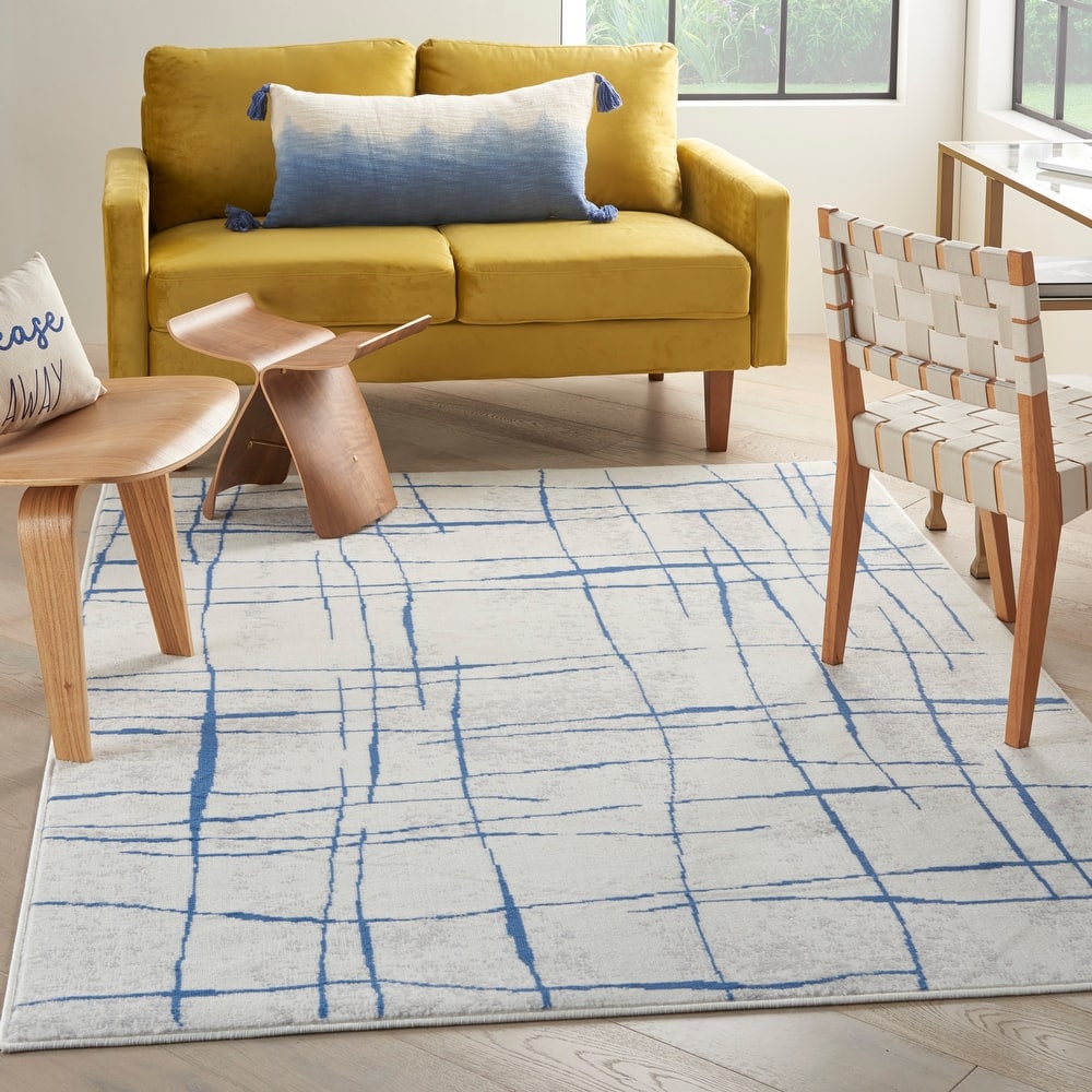 Nourison Whimsicle Modern Lines Abstract Area Rug