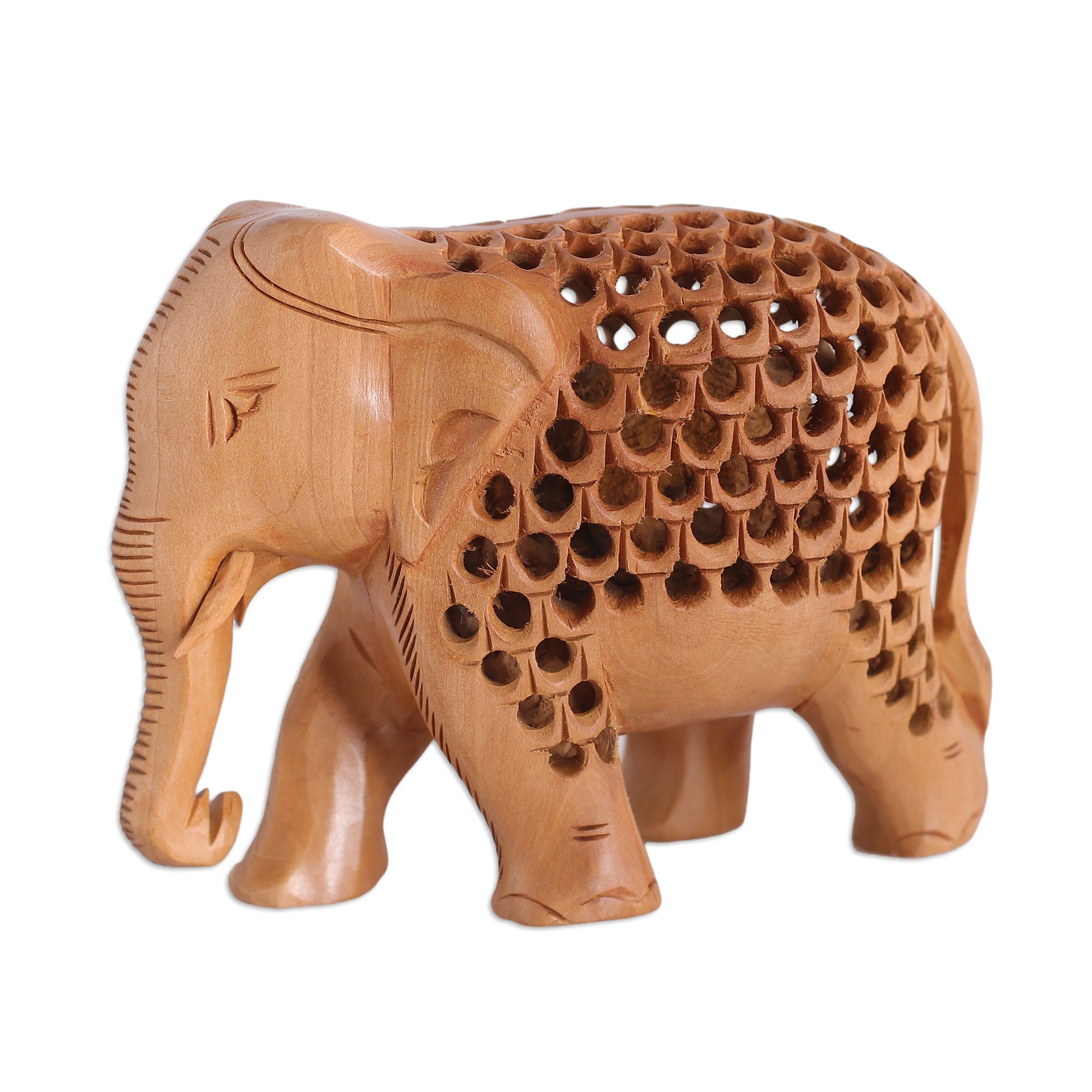 Novica Handmade Regal Giant Wood Sculpture