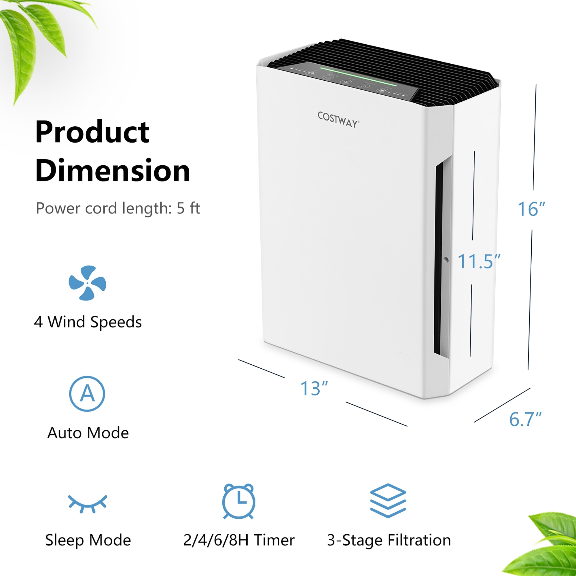 Costway air hot sale purifier