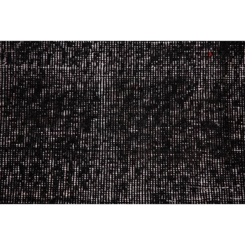 Distressed Anatolian Turkish Antique Hand-Knotted Wool Carpet - 9'5"x 13'2"