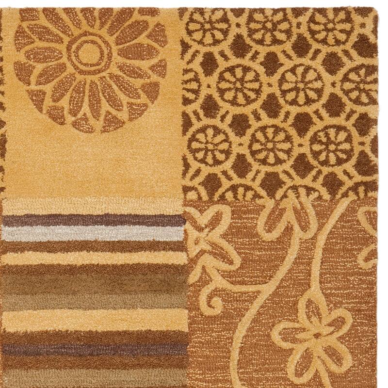 SAFAVIEH Handmade Soho Trixi Patchwork N.Z. Wool Rug