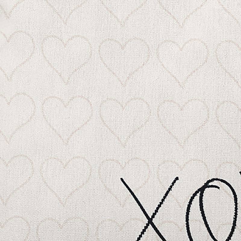 XOXO with Hearts Valentine's Day Decorative Indoor Pillow