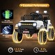preview thumbnail 27 of 45, 12V Ride On Car for Kids with LED Lights and Safety Features - 37" x 24.5" x 25.5"
