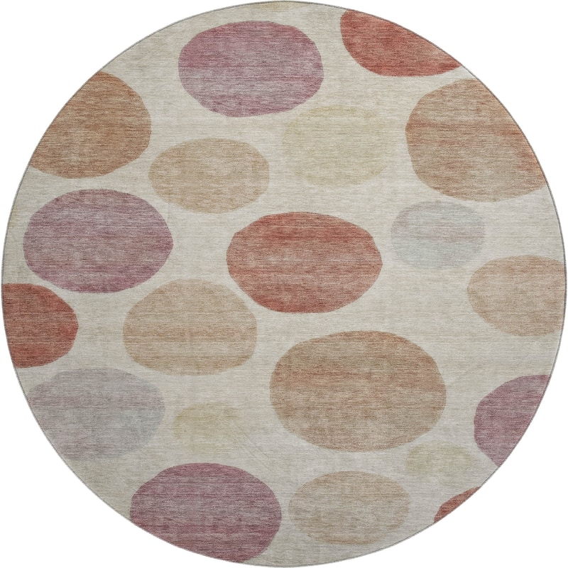 Premium Washable Super Soft Modern Bubbles Mayfield Rug