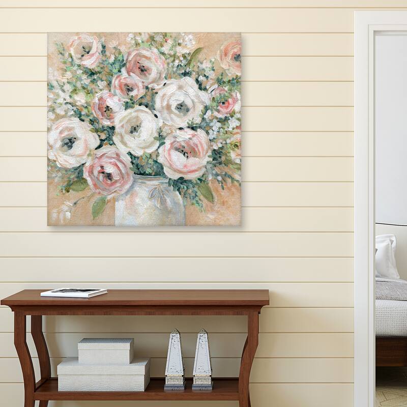 Pretty in Pink by Carol Robinson Canvas Art Print