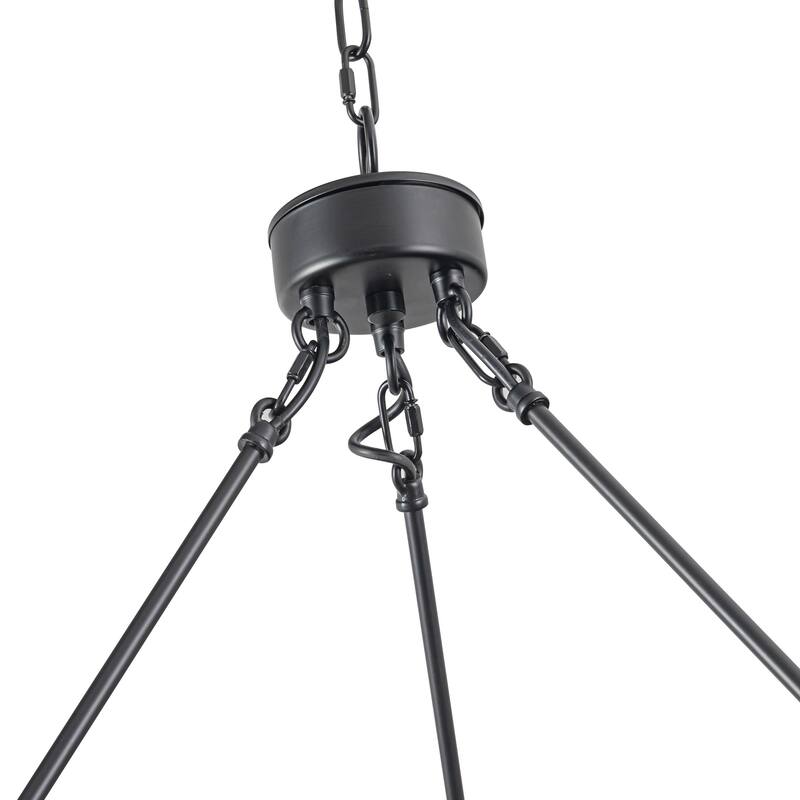 12-Light Wagon Wheel Chandelier Sputnik Chandelier Bubble Chandelier