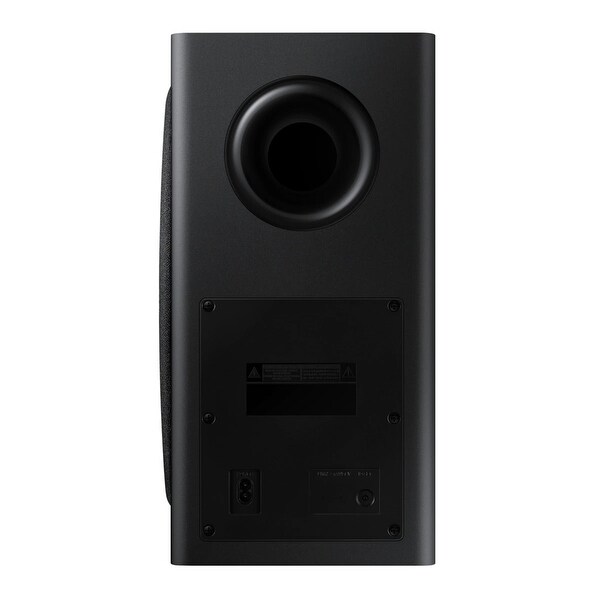 samsung soundbar subwoofer quiet