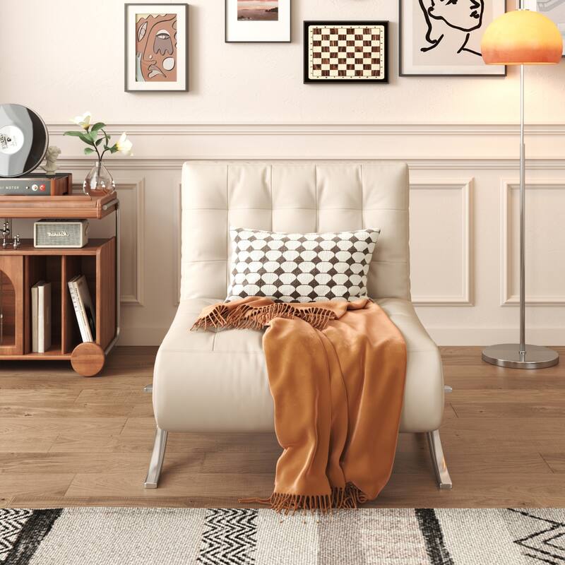 Romision Modern Foldable Sofa Bed with Metal Leg