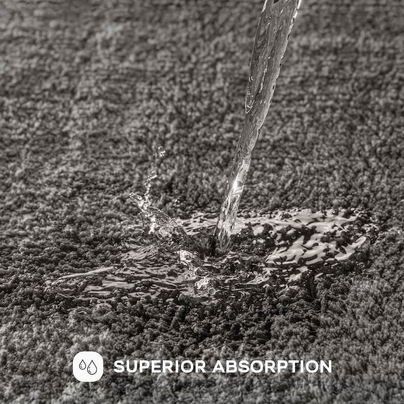 Madison Park Signature Splendor 100-percent Cotton Tufted 3000 GSM Reversible Bath Rug