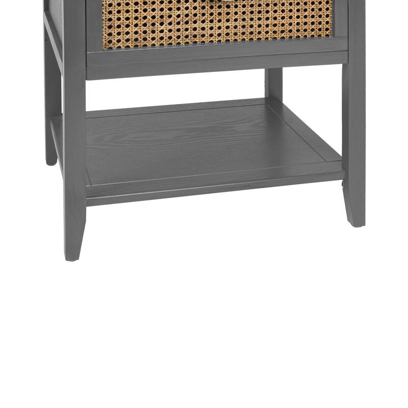 2 Drawer Side table,End table,Suitable for bedroom, living room