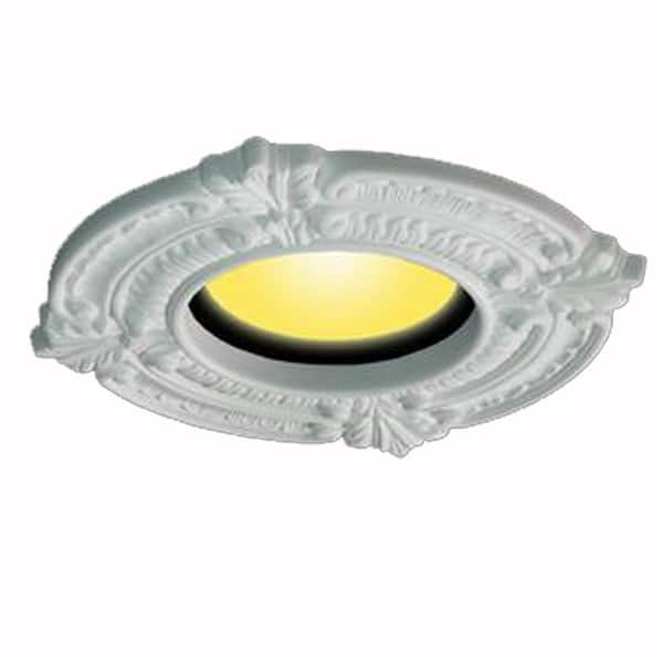 Shop Recessed Urethane Ceiling Medallion Trim White 6 Inches Id X 10 Inches Od Overstock 14048252