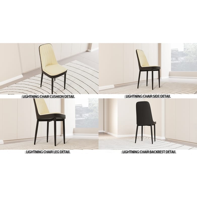 Upholstery Dining Chairs Set of 4
