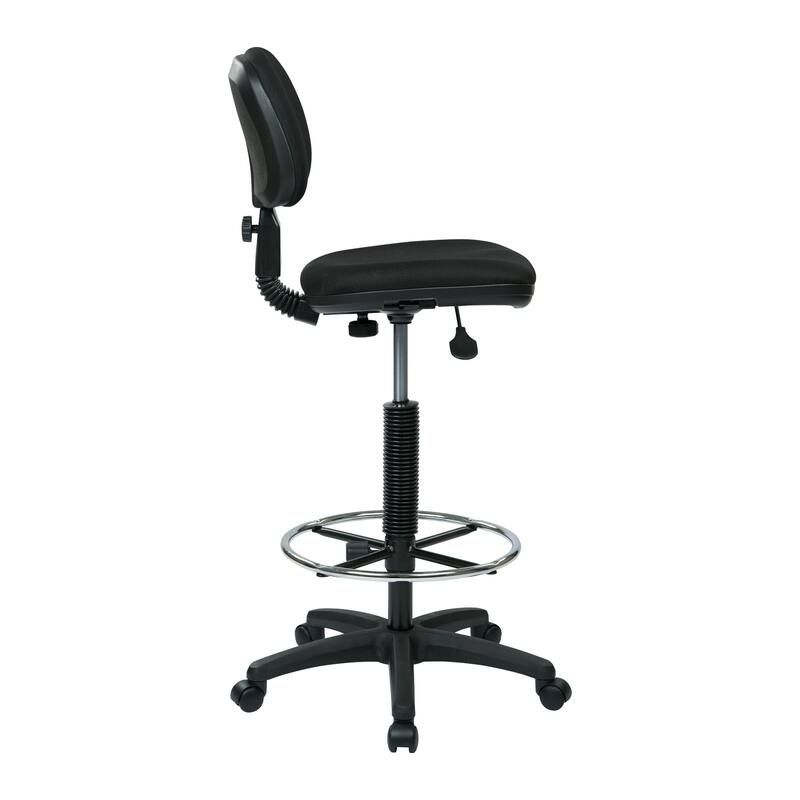 Sculptured Seat and Back Drafting Chair