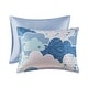 preview thumbnail 10 of 13, Intelligent Design Kids Bliss Blue Cotton Printed Comforter Set