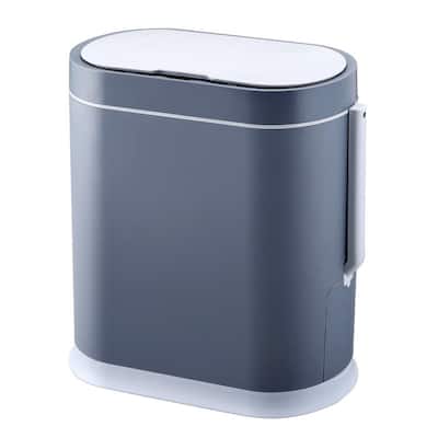 Bathroom Slim Plastic Trash Can