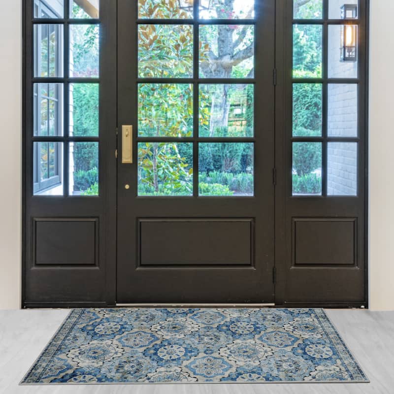 Jean Pierre New York Merdia Printed Washable Chenille Rugs