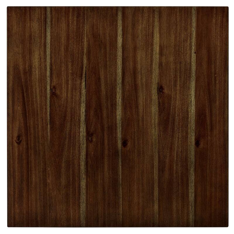 Transitional Style 5pc Dining Table Set 1x Dining Table,4x Chairs Padded seat Wooden Top Table Walnut And Dark Brown Finish