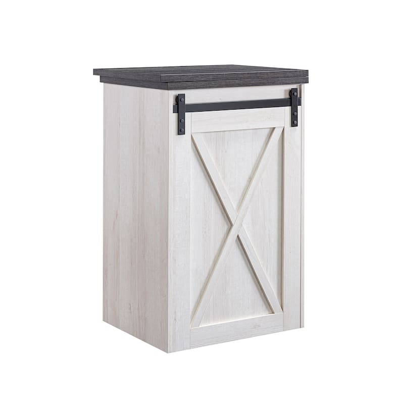 Furniture of America Aimmy Farmhouse White Extendable 3-drawer Buffet