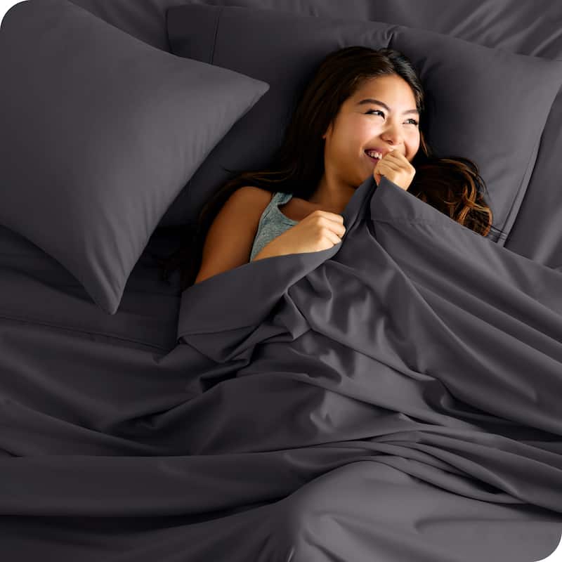 Bare Home Microfiber Deep Pocket Sheet Set w/ 2 Extra Pillowcases