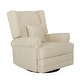 preview thumbnail 4 of 8, Dream On Me Windsor Glider and Matching Ottoman Shell